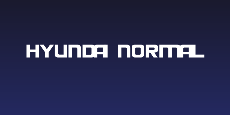 Hyundai Normal Social Header