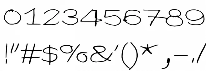 Hyvä voittaa pahan 6-0 Font OTHER CHARS