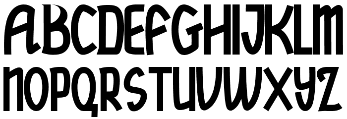 hypnotique personal use Font LOWERCASE