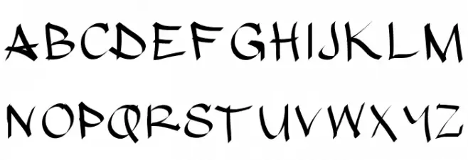 hypografic 字体 大写
