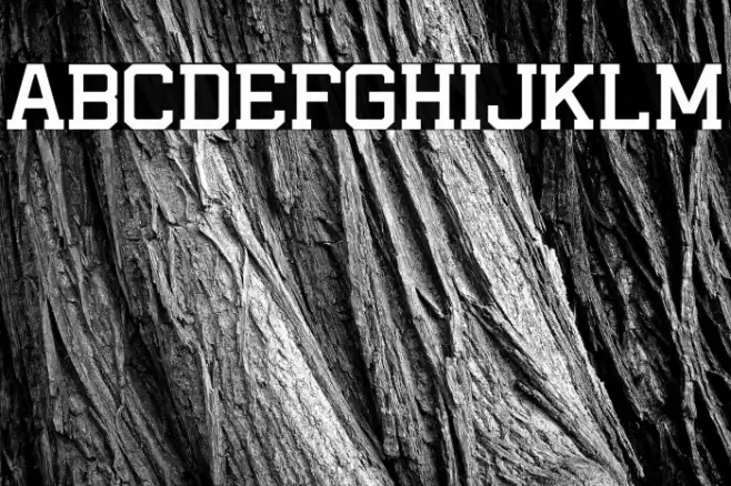 I AM A PLAYER Font examples