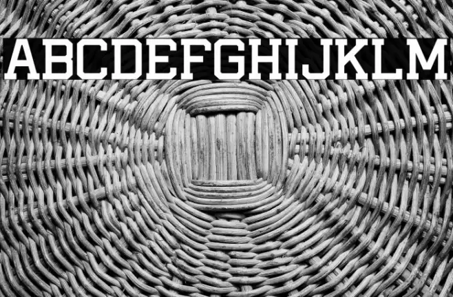 I AM A PLAYER Font examples