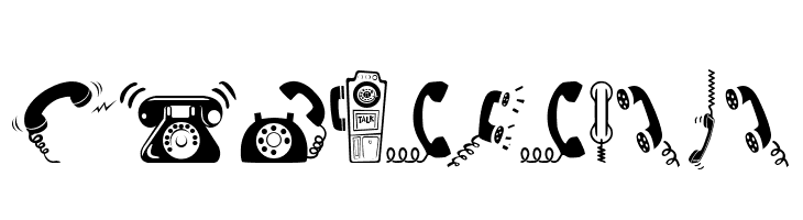 I AM TELEFONO Font