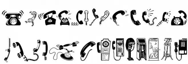 I AM TELEFONO Fuentes MAYÚSCULAS