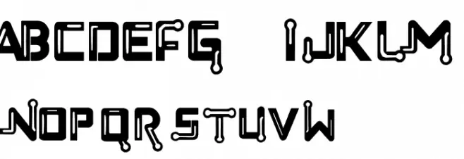 I Am Frankie Font UPPERCASE