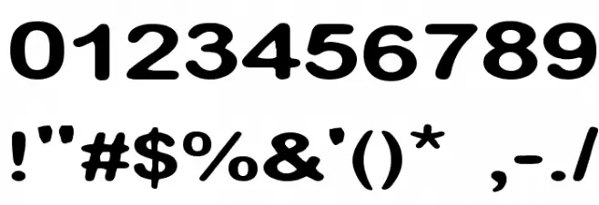 I Am Font Alte caractere