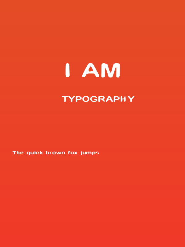 I Am Poster