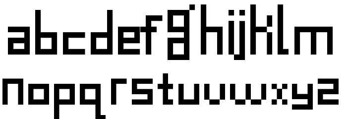 I Dare You Regular Font LOWERCASE