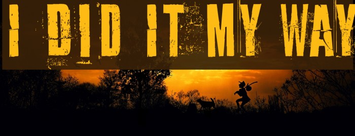 I Did It My Way Font examples