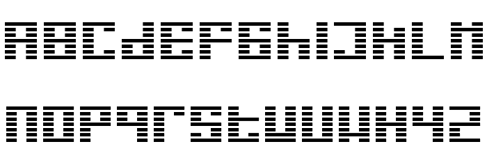 I Ging Font LOWERCASE