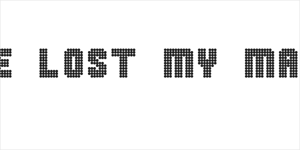 I HAVE LOST MY MARBLES Logo