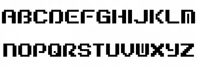 I Have Bad News! Regular Шрифта ВЕРХНИЙ