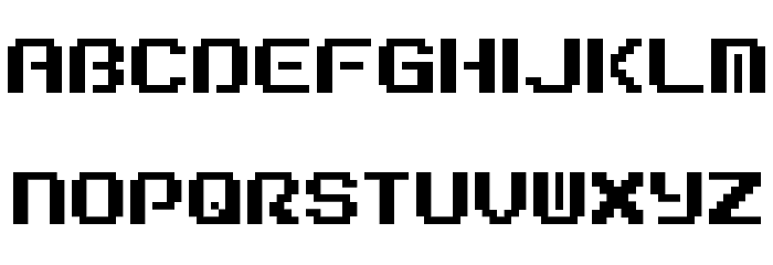 I Have Bad News! Regular Font LOWERCASE