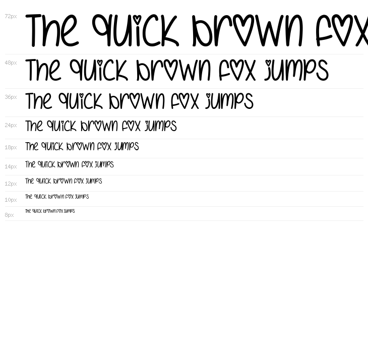 I Heart You Always Waterfall