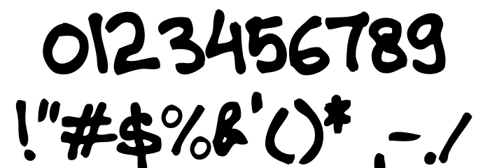 I LOVE INDONESIA Regular Font OTHER CHARS