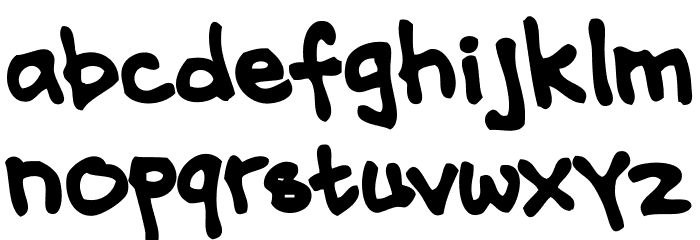 I LOVE INDONESIA Regular Font LOWERCASE