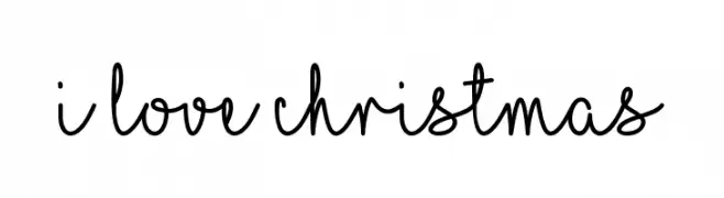 I Love Christmas  Скачать бесплатные шрифты