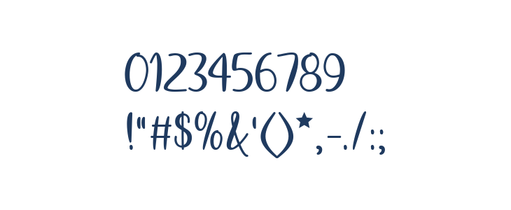 I Love Glittermas Regular Other Characters