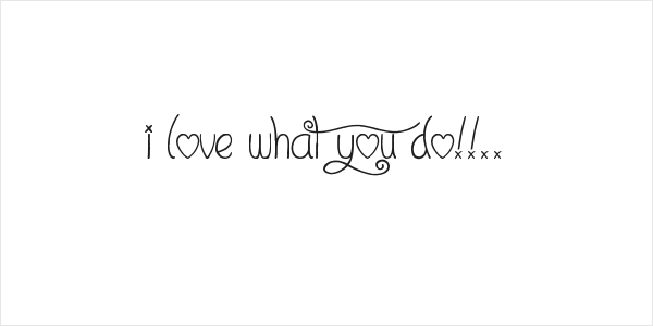 I Love What You Do!!.. Logo