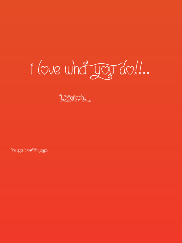 I Love What You Do!!.. Poster