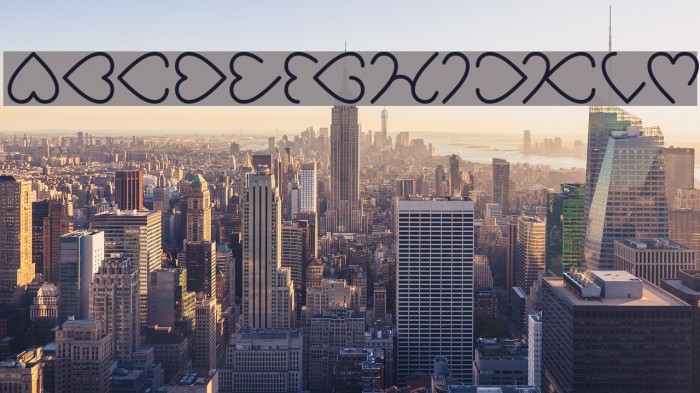 I Love You-Light Font examples