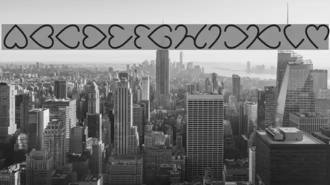 I Love You-Light Font examples