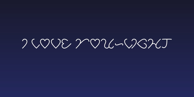 I Love You-Light Social Header