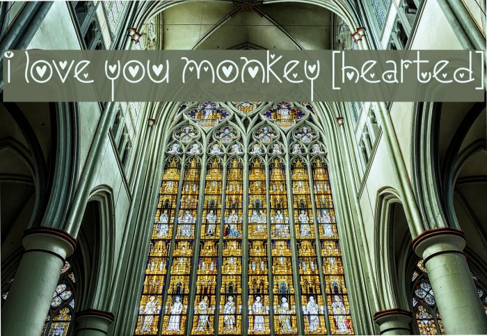 I Love You Monkey [Hearted] Example 2