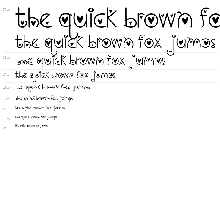 I Love You Monkey [Hearted] Waterfall