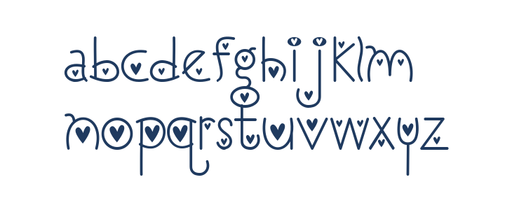 I Love You Monkey [Hearted] Lowercase