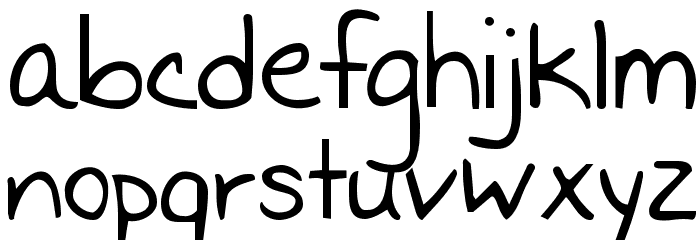 I Missed You Font LOWERCASE