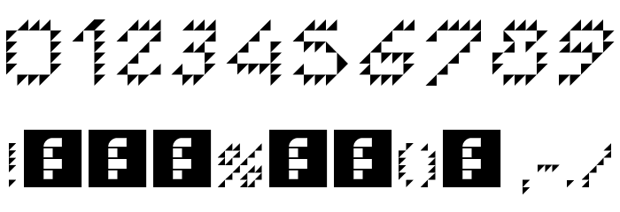 I ROBOT Regular Font OTHER CHARS