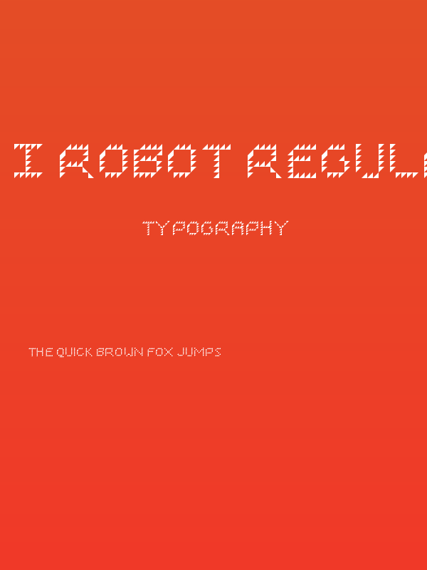 I ROBOT Regular Poster