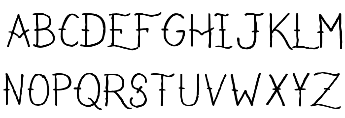 I Refuse To Sink Regular Font LOWERCASE