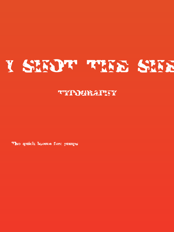 I Shot The Sheriff Poster