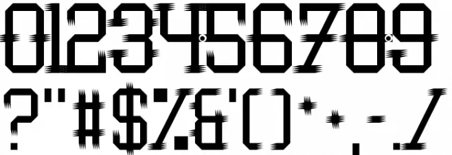 I Shot the Serif Regular Font OTHER CHARS