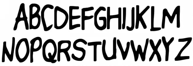 I Tried To Print Neat Polices MAJUSCULES