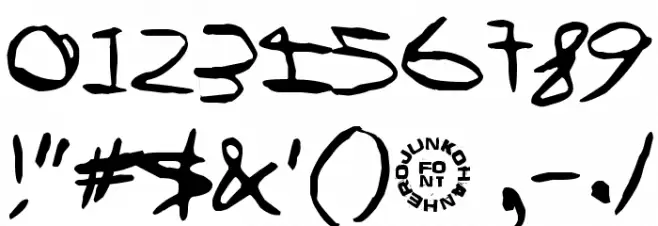 I Wanna Be Your Dog Font OTHER CHARS