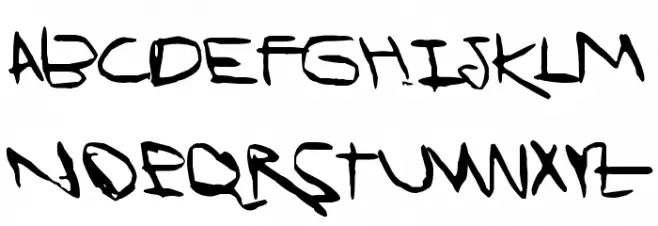 I Wanna Be Your Dog Schriftart Groß