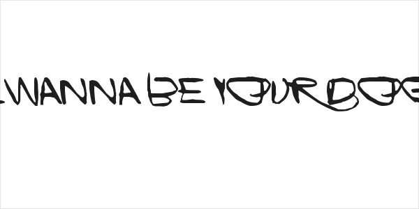 I Wanna Be Your Dog Logo