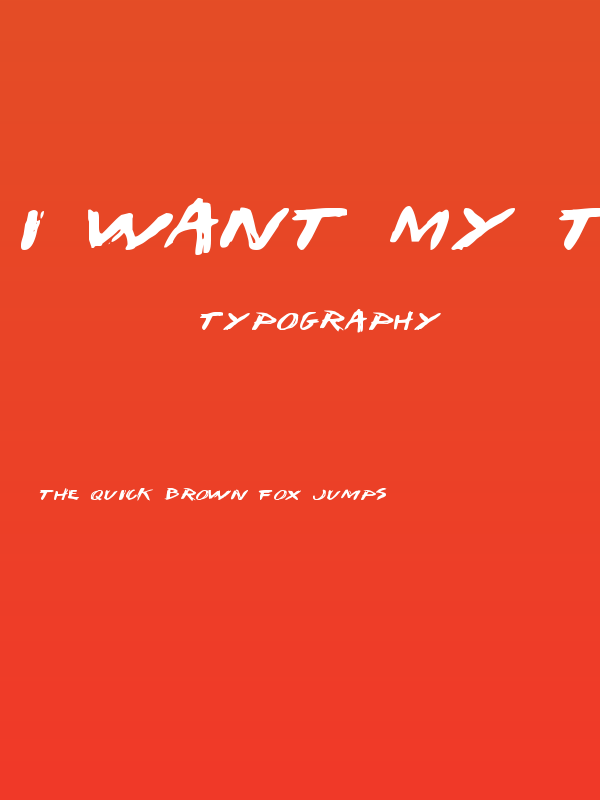 I Want My TTR! Expanded Poster