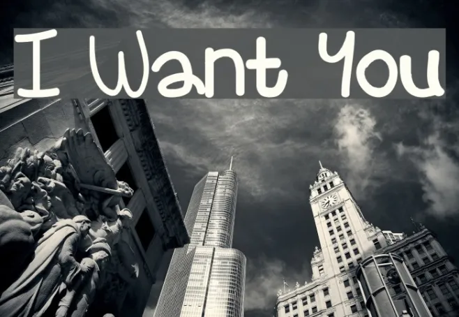 I Want You Example 1