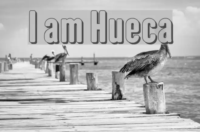 I am Hueca Font examples