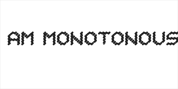 I am Monotonous 1 Logo