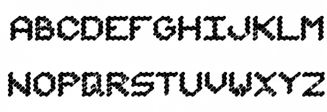 I am Monotonous 1 Font Litere mici