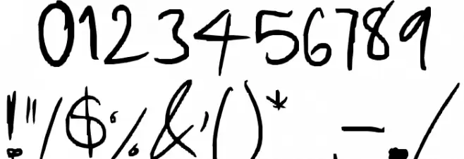 I am an actual Train, believe it or not, believe it or not Font OTHER CHARS