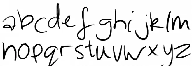 I am an actual Train, believe it or not, believe it or not Font LOWERCASE