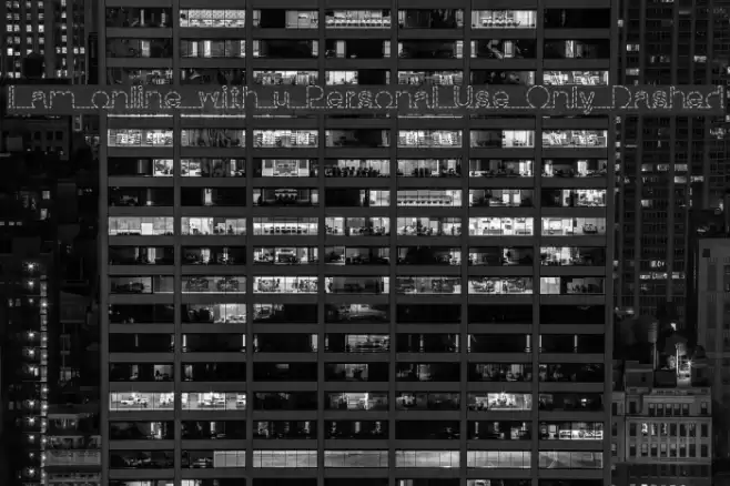 I am online with u Personal Use Only Dashed Fonte examples