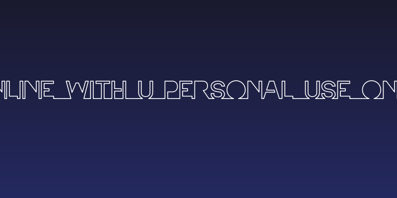 I am online with u Personal Use Only Line Social Header