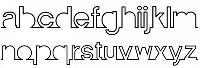 I am online with u Personal Use Only Line Schriftart Kleinbuchstaben